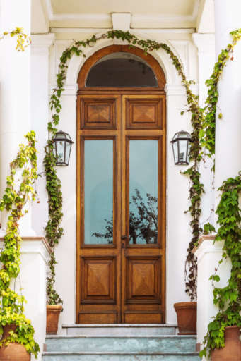 porte en bois