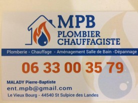 Logo MPB Plomberie Chauffagiste