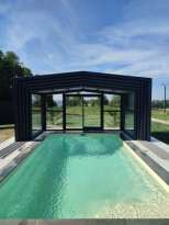 Abris de piscine et terrasse Saint-Germain-sur-Moine Abri de piscine et de terrasse – RÉNOVAL ABRIS DOM
